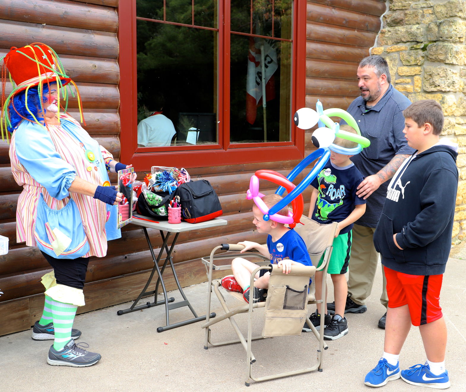 Clowning around
